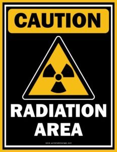 Radiation Safety Sign Sample | FREE Download