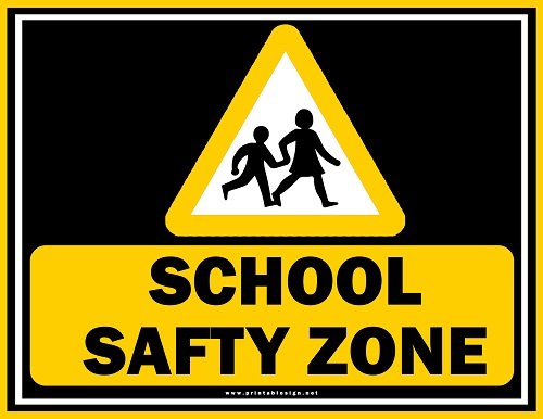Road Safety Signs For Schools