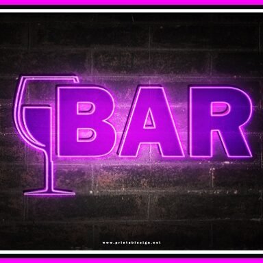 Neon Bar Signs For Sale Format | FREE Download