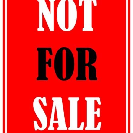 Not For Sale Sign Download | FREE Download