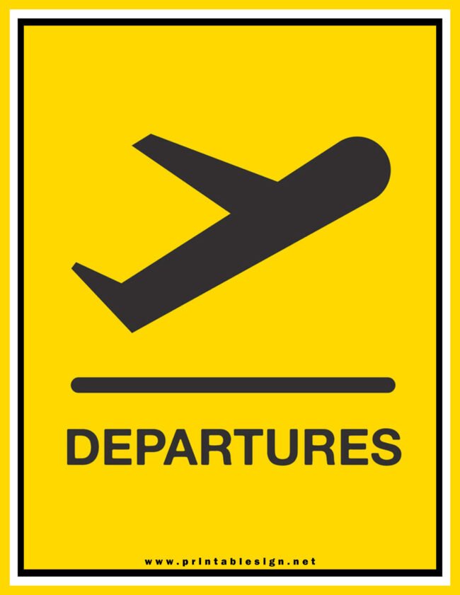 Mandatory Airport Signs