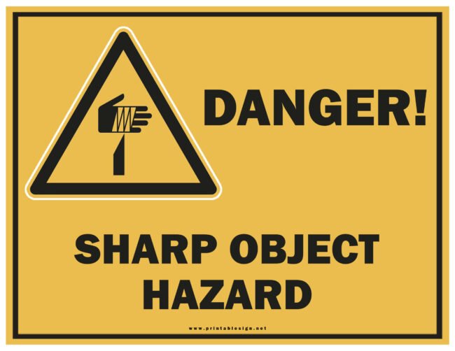 Safety And Hazard Signs