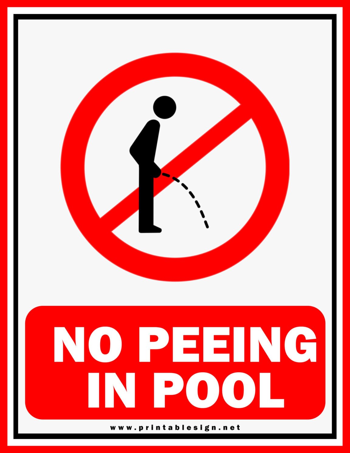 Swimming Pool Safety Signs Free Download