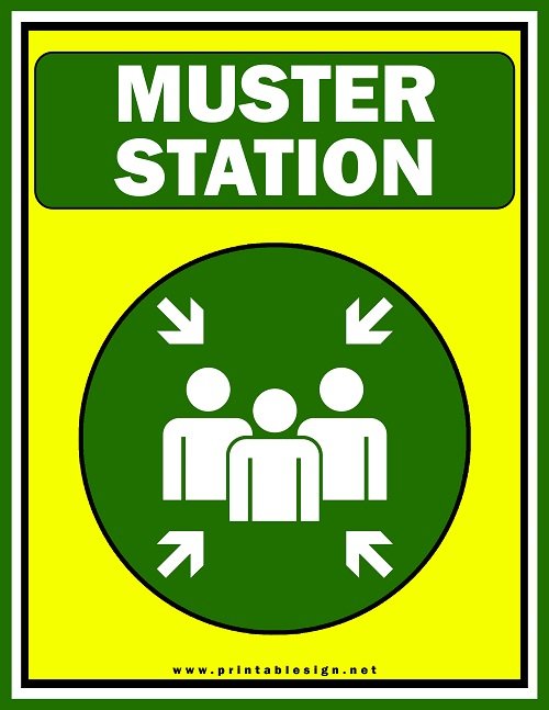 Muster Point Sign Sample