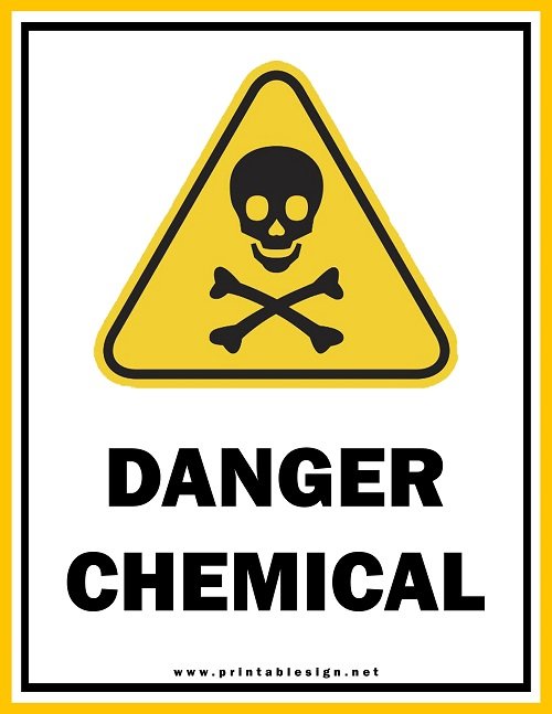 Danger Chemical Sign PDF