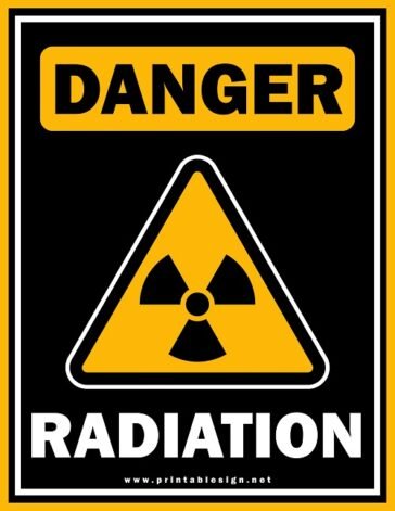 Danger Radiation Sign PDF | FREE Download