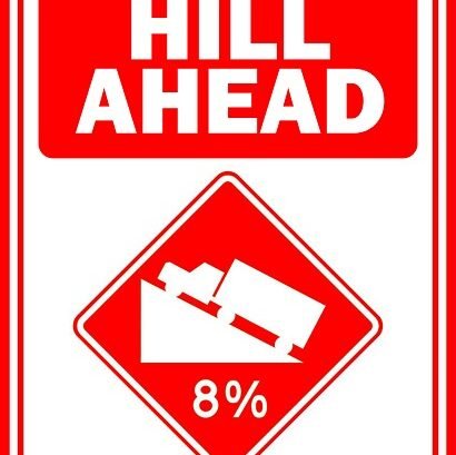 Free Hill Ahead Sign Format | FREE Download