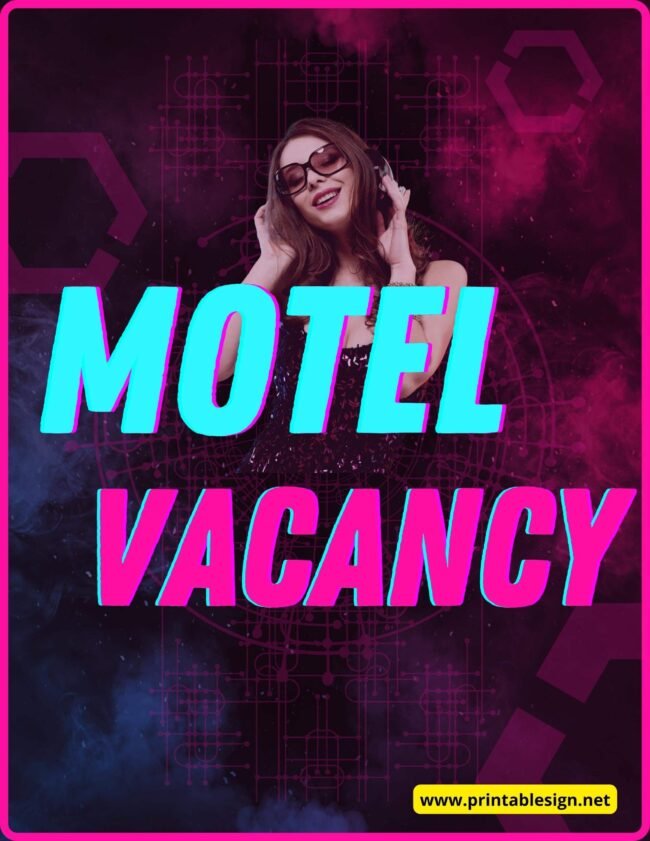 Motel Vacancy Sign