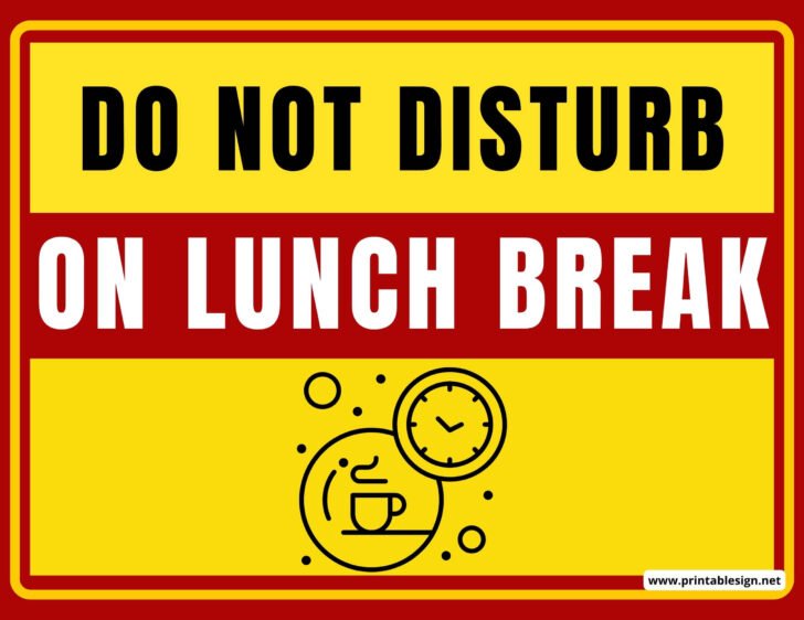 on-lunch-break-sign-free-download