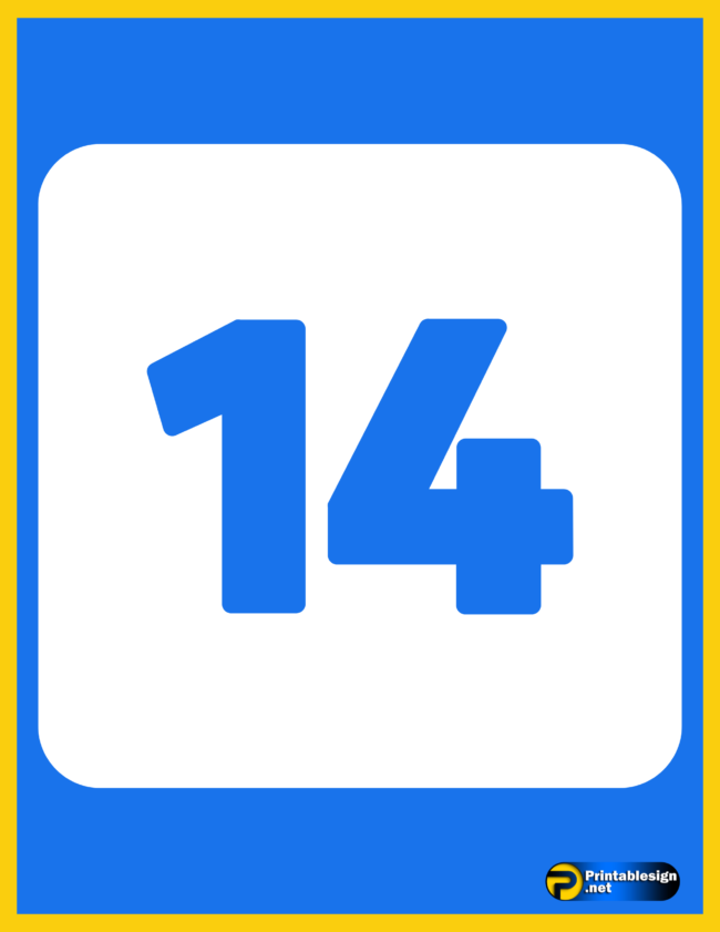 14 Sign