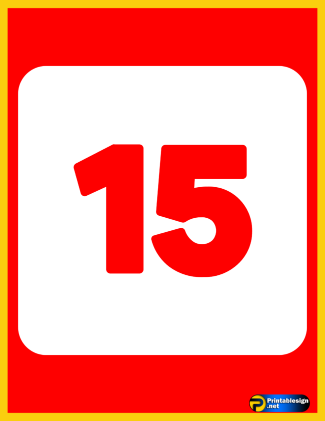 15 Sign
