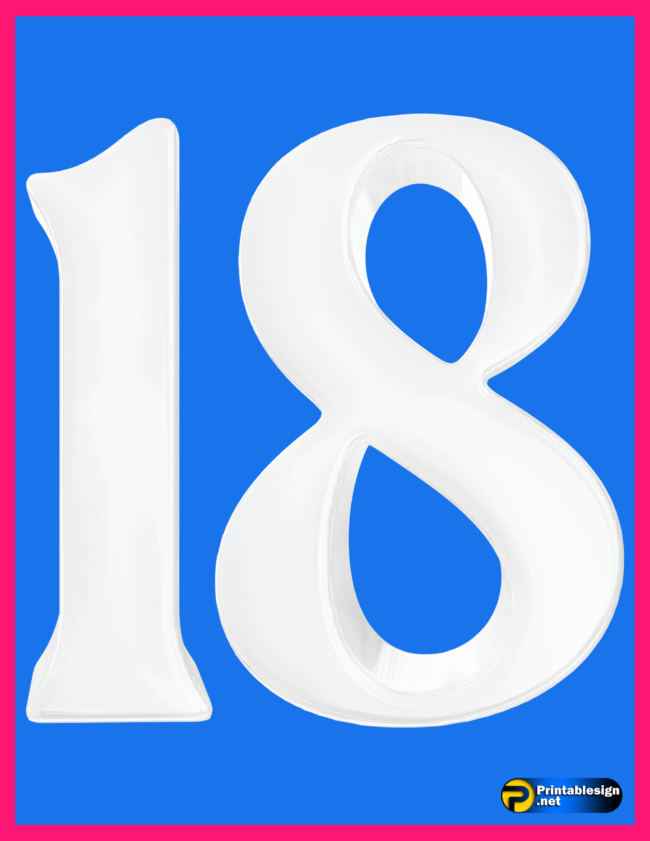 18 Sign